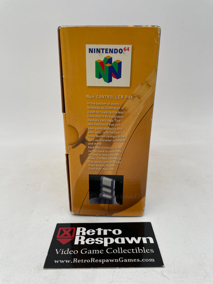 Yellow Controller - Nintendo 64 (Complete)