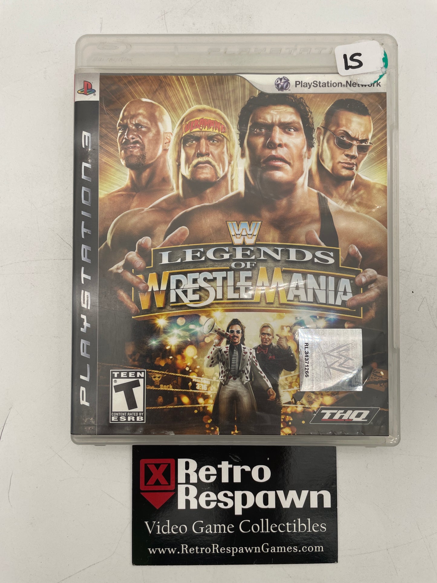 WWE Legends of WrestleMania - Playstation 3 (Complete)