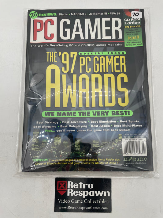 PC Gamer March 1997 Vol 4 No 3 (Used)