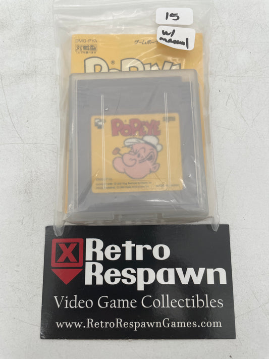 Popeye - JP GameBoy (Game+Manual)