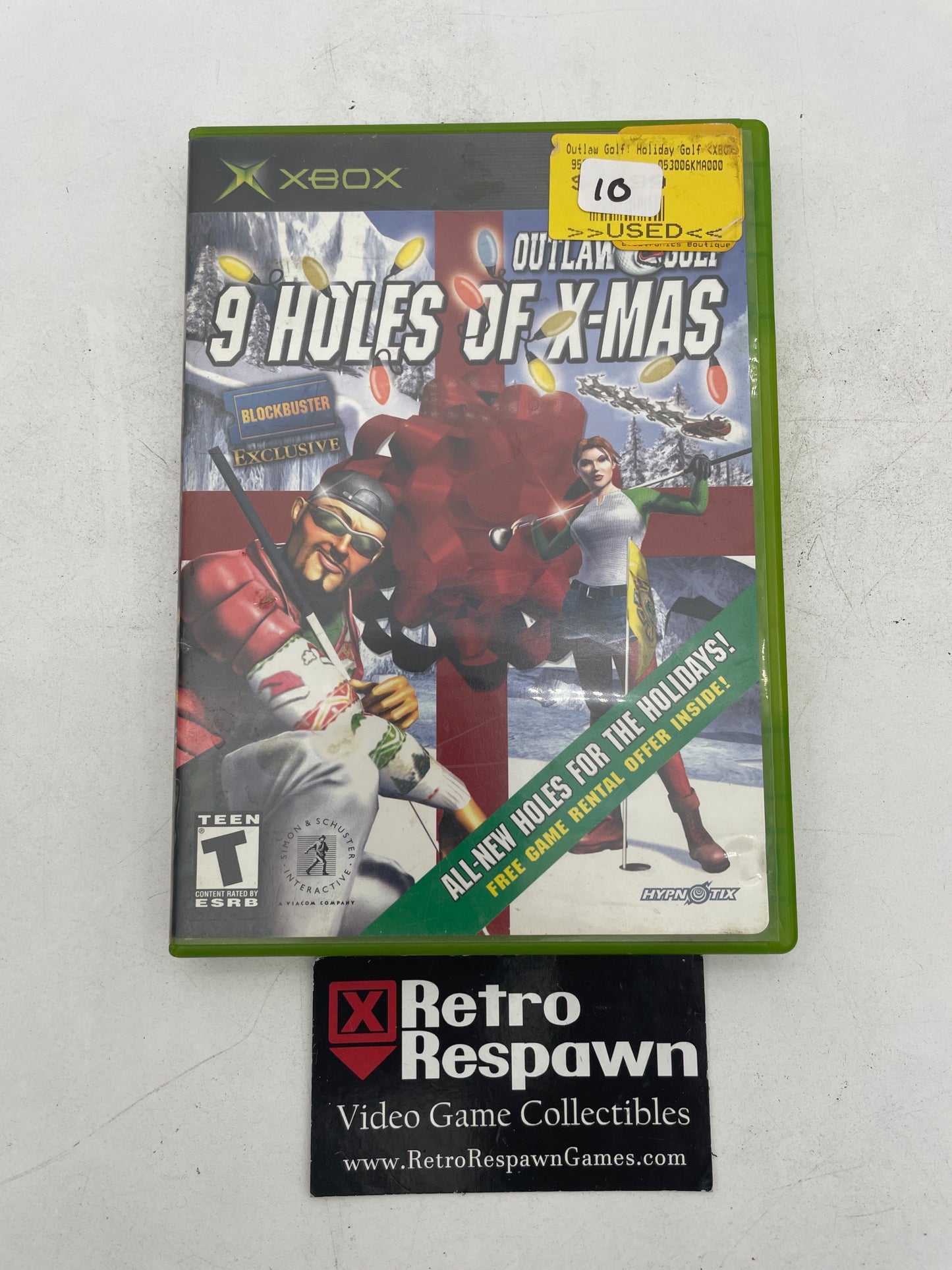 Outlaw Golf: 9 Holes of Christmas - Xbox (Complete)