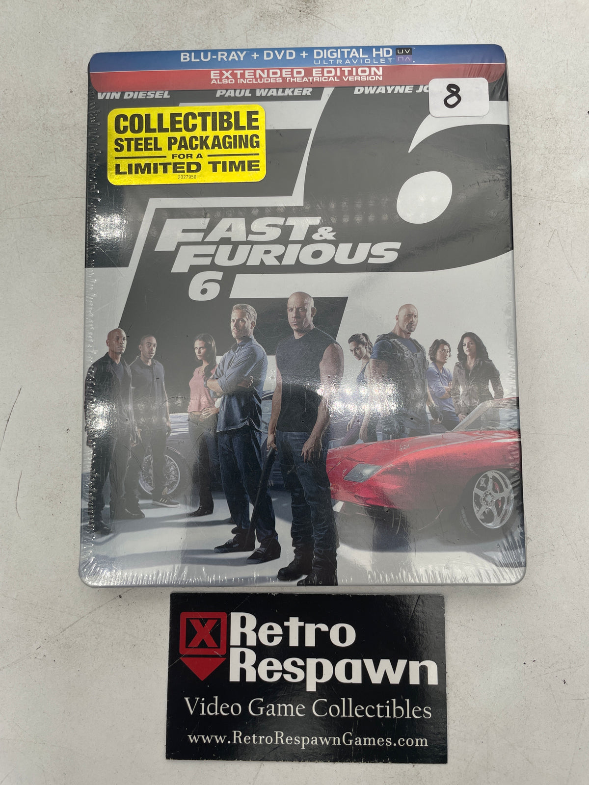 Fast & Furious 6 [Extended Edition] - Blu-Ray (Sealed)