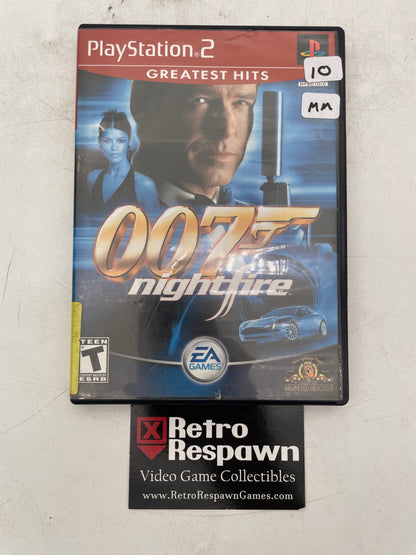 007 Nightfire [Greatest Hits] - Playstation 2 (Missing Manual)