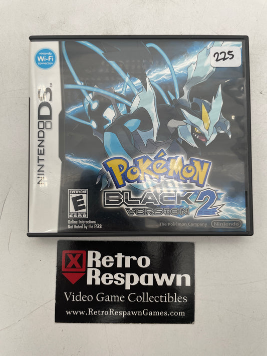 Pokemon Black Version 2 - Nintendo DS (Complete)