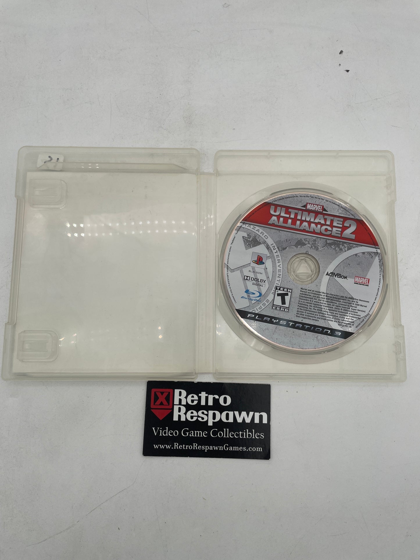 Marvel Ultimate Alliance 2 - Playstation 3 (Missing Manual)