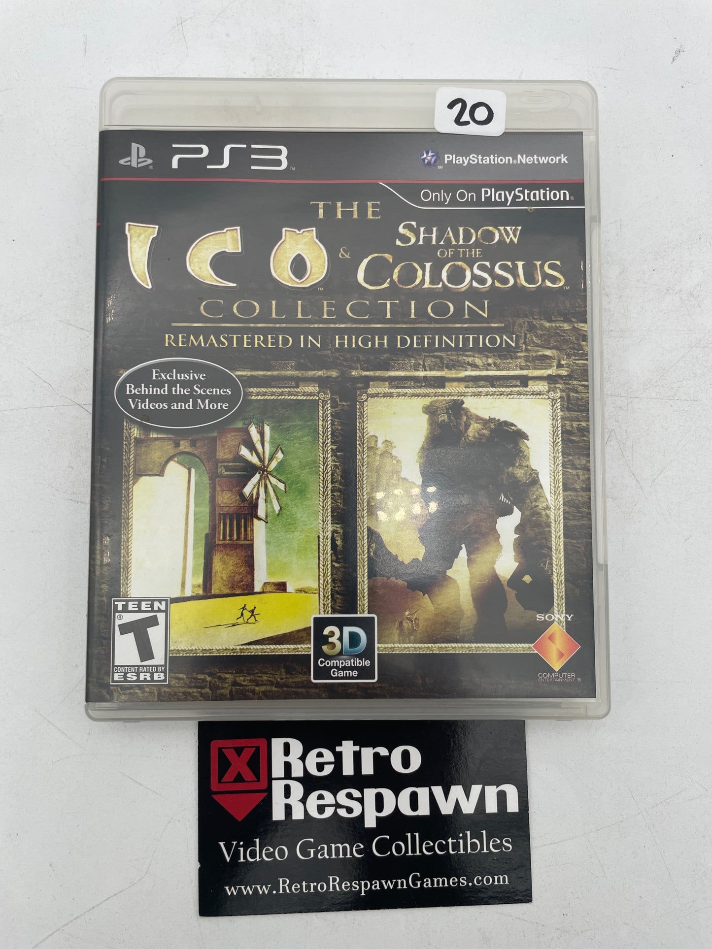 Ico & Shadow of the Colossus Collection - Playstation 3 (Complete)