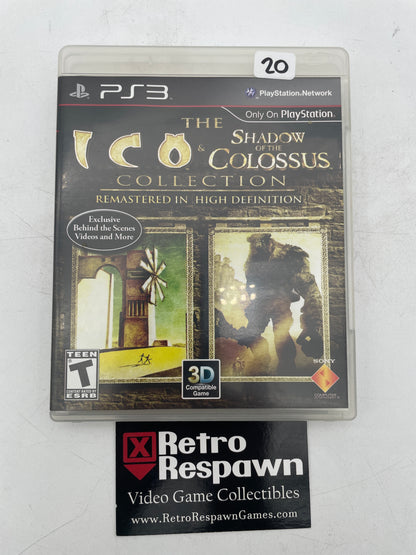 Ico & Shadow of the Colossus Collection - Playstation 3 (Complete)