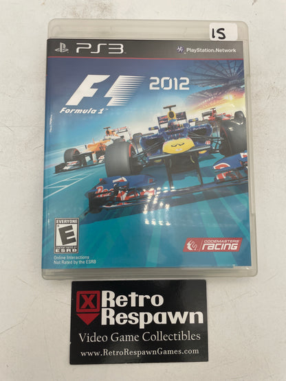F1 2012 - Playstation 3 (Complete)