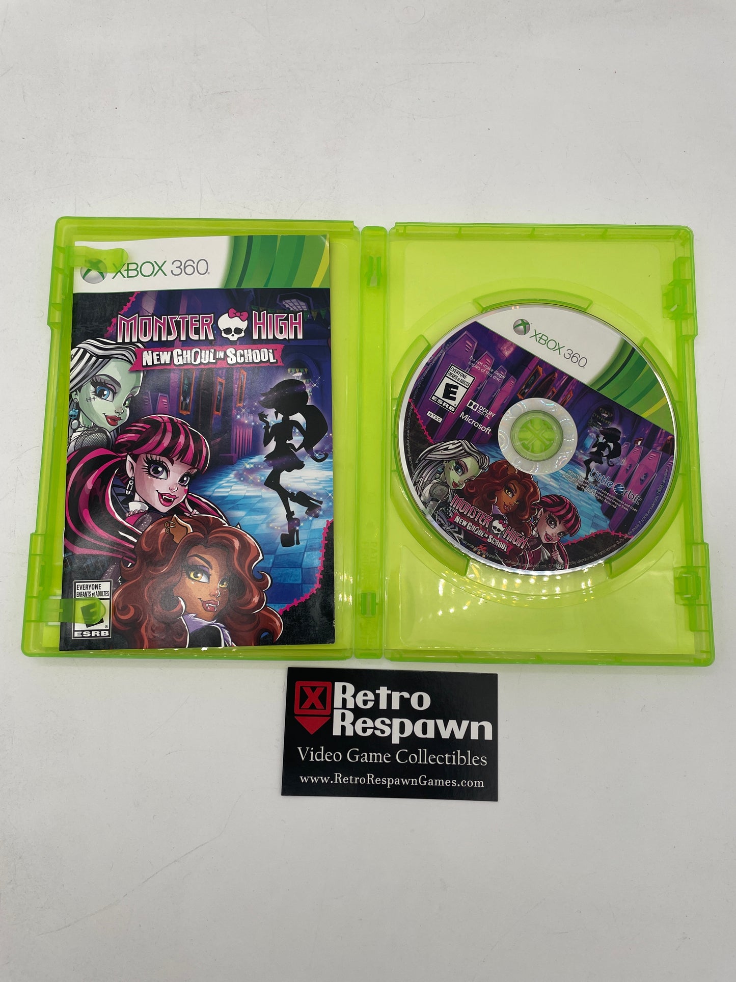 Monster High: New Ghoul in School - Xbox 360 (Complete)