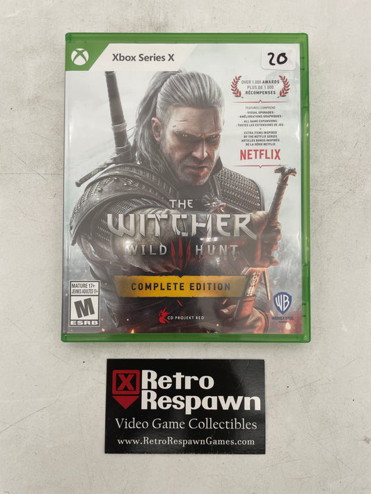 Witcher 3: Wild Hunt [Complete Edition] - Xbox SeriesX (Complete)