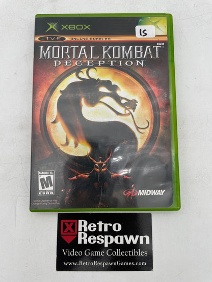Mortal Kombat Deception - Xbox (Complete)