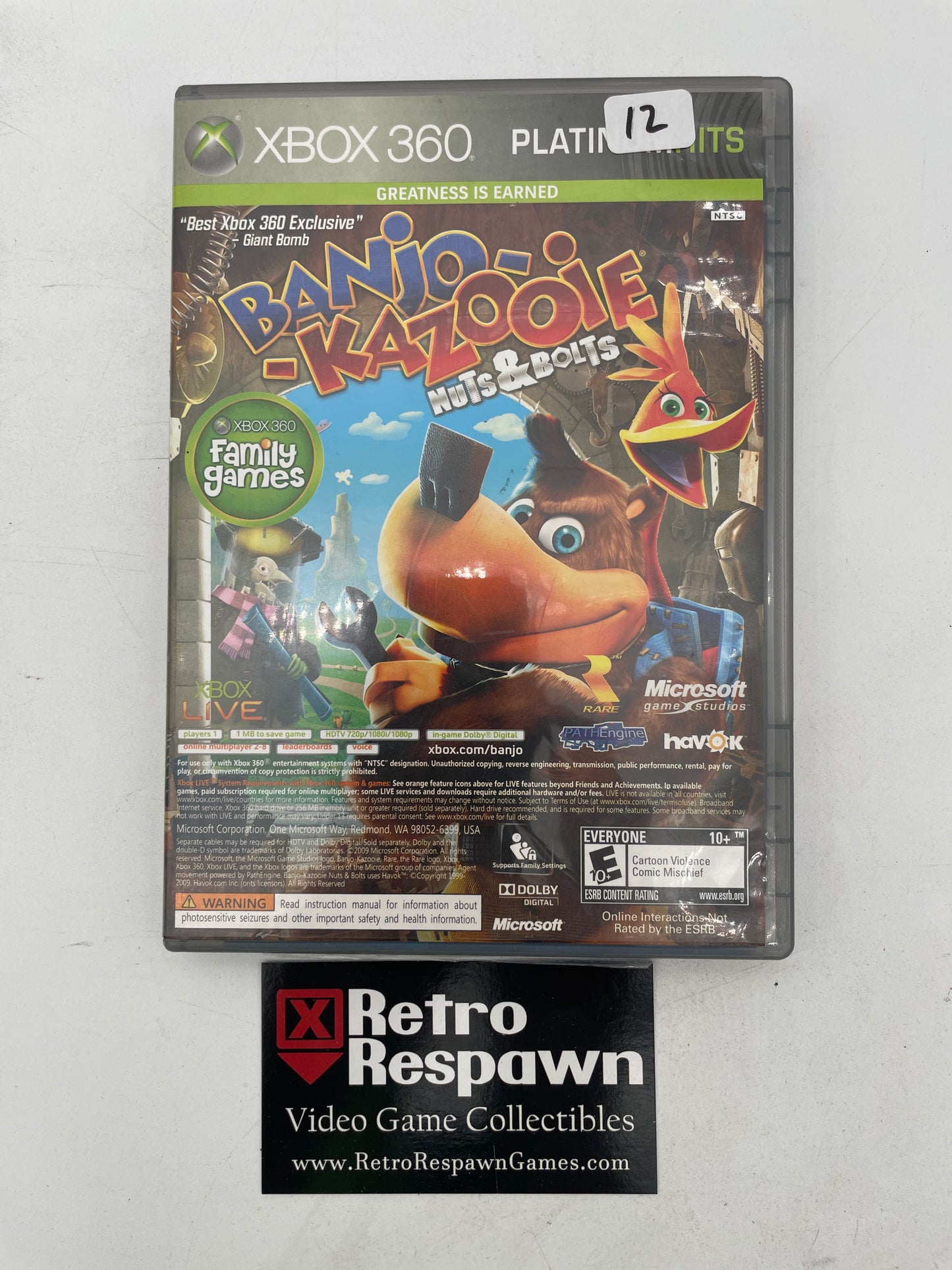 Banjo-Kazooie Nuts & Bolts - Xbox 360 (Complete)