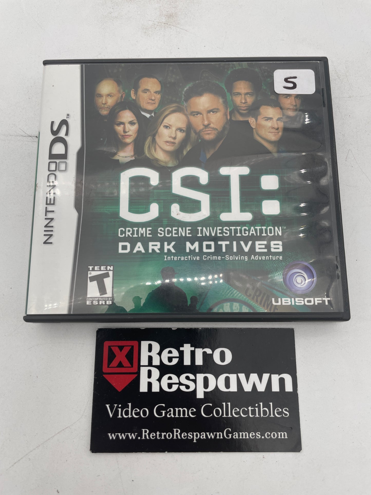 CSI Dark Motives - Nintendo DS (Complete)