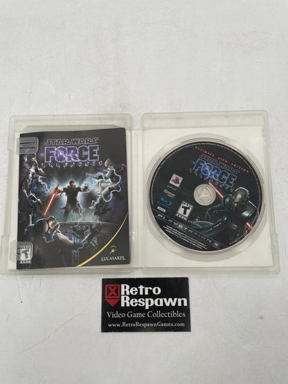 Star Wars The Force Unleashed - Playstation 3 (Complete)