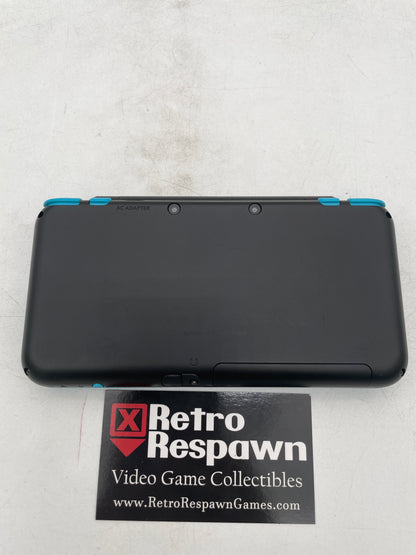 Modded New Nintendo 2DS XL Blue and Black - Nintendo 3DS (Console + Charger)
