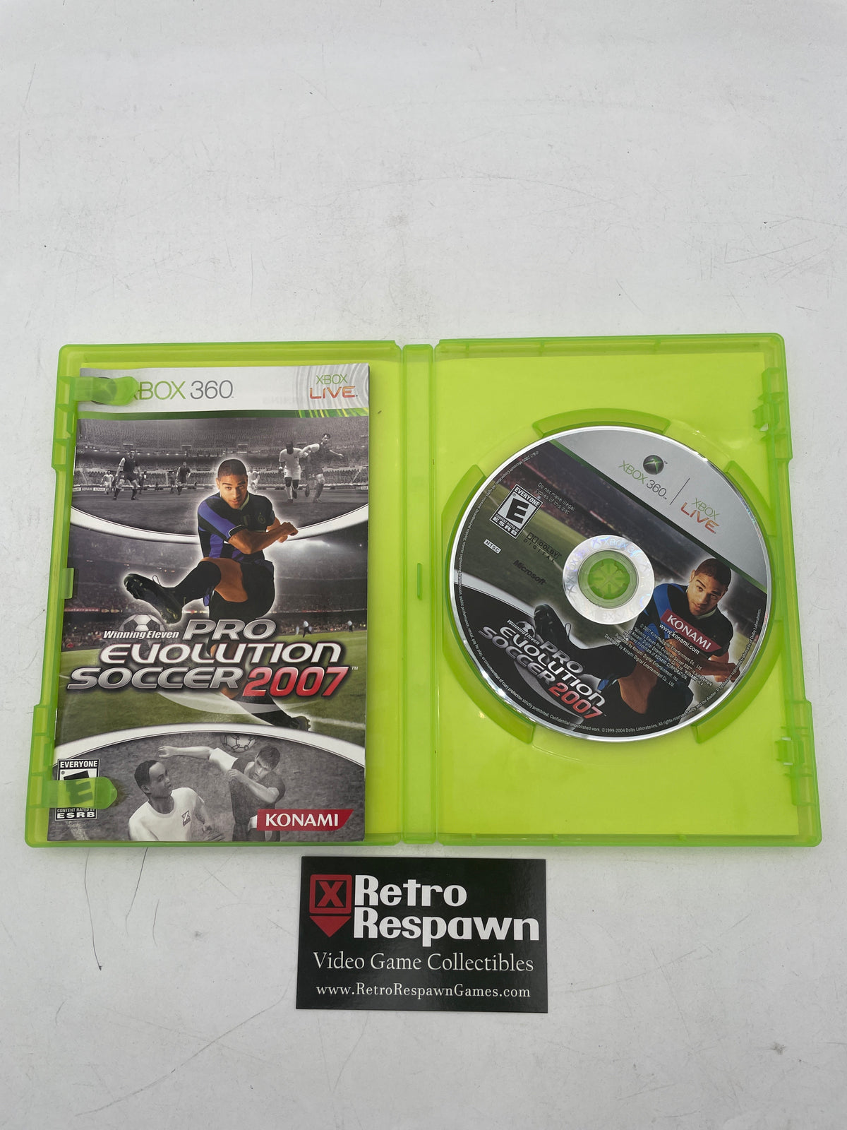 Winning Eleven Pro Evolution Soccer 2007 - Xbox 360 (Complete)