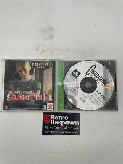 Castlevania Symphony of the Night [Greatest Hits] - Playstation (Complete)