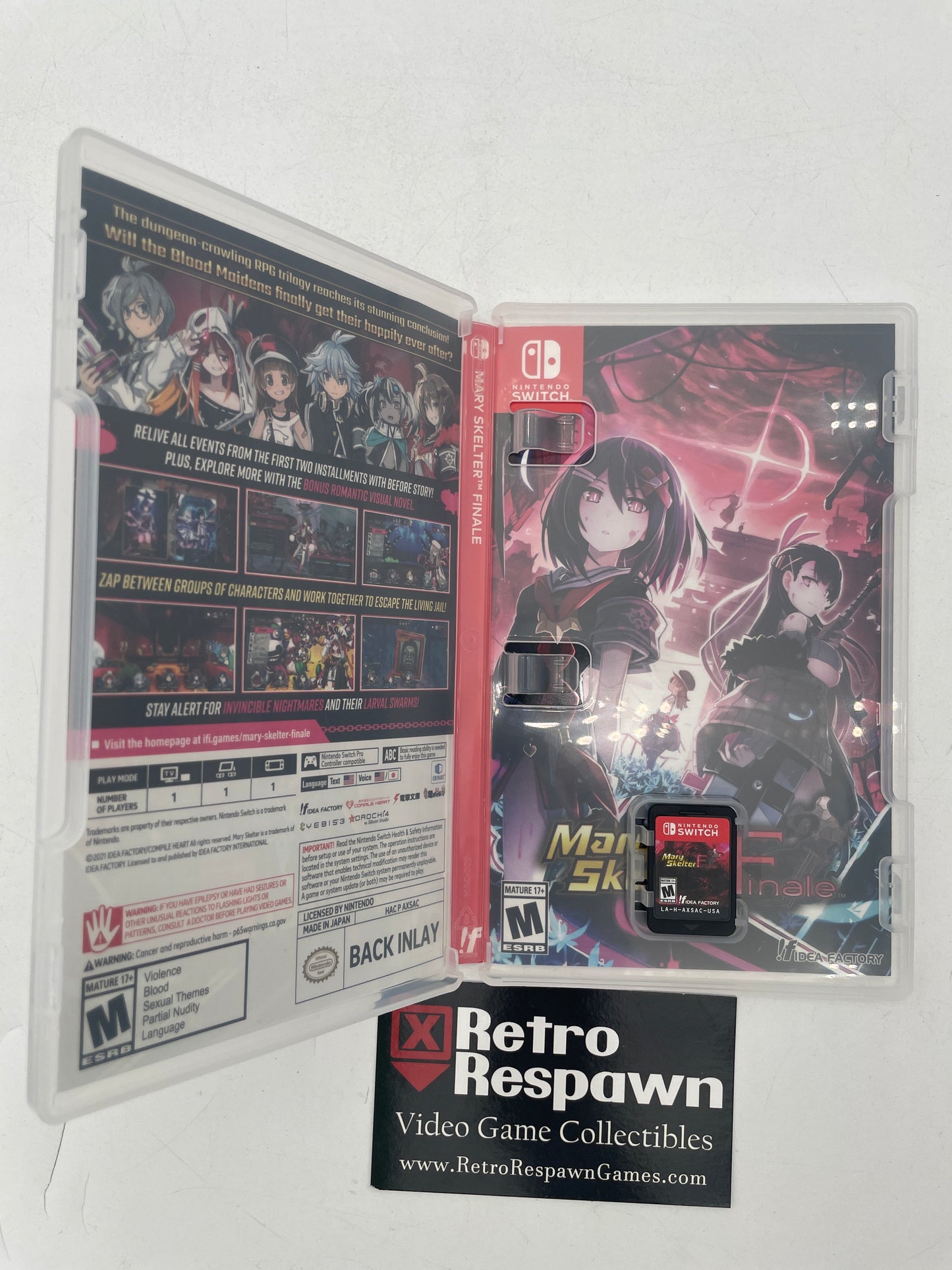 Mary Skelter Finale - Nintendo Switch (Complete)