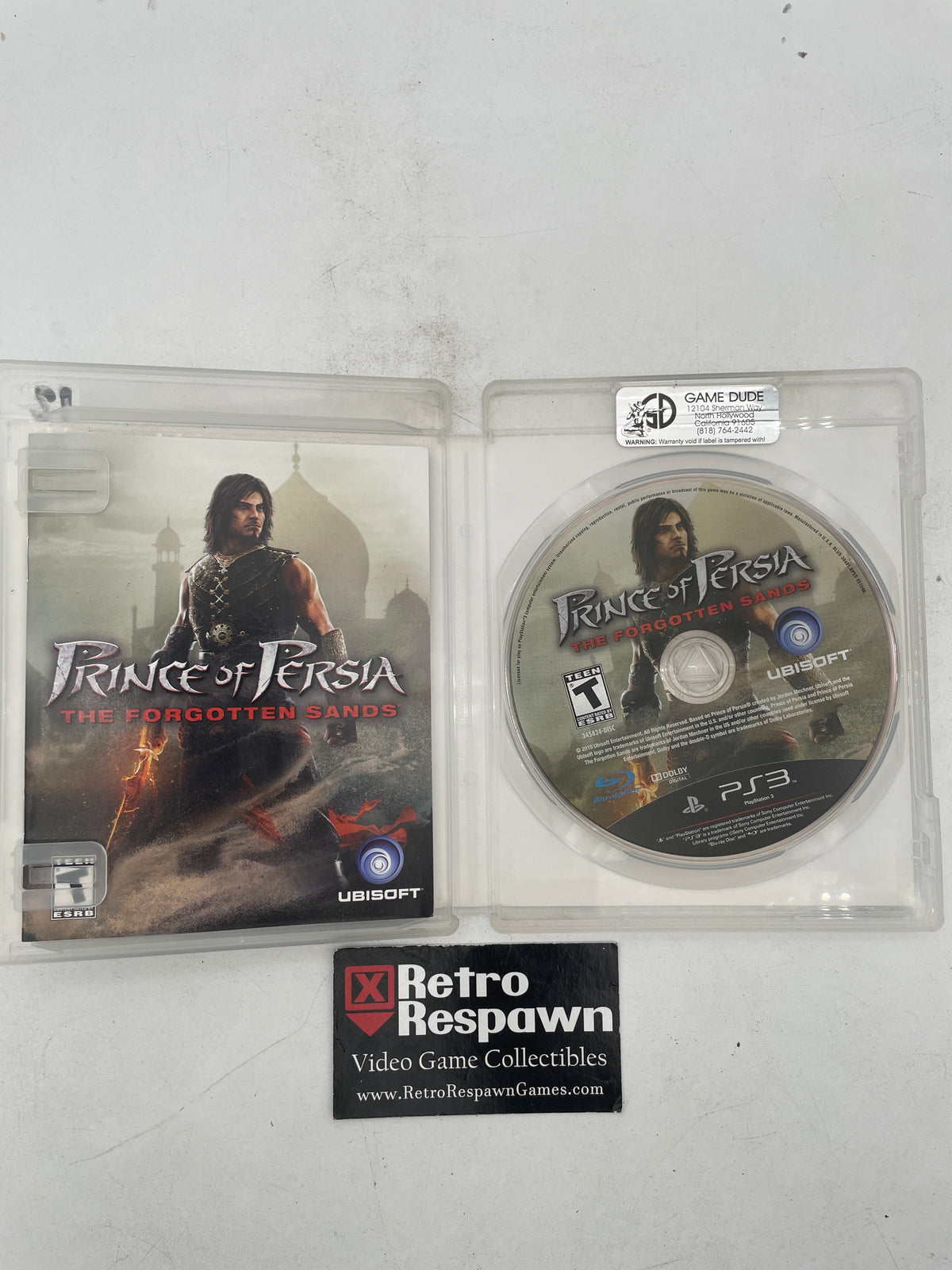 Prince of Persia: The Forgotten Sands - Playstation 3 (Complete)