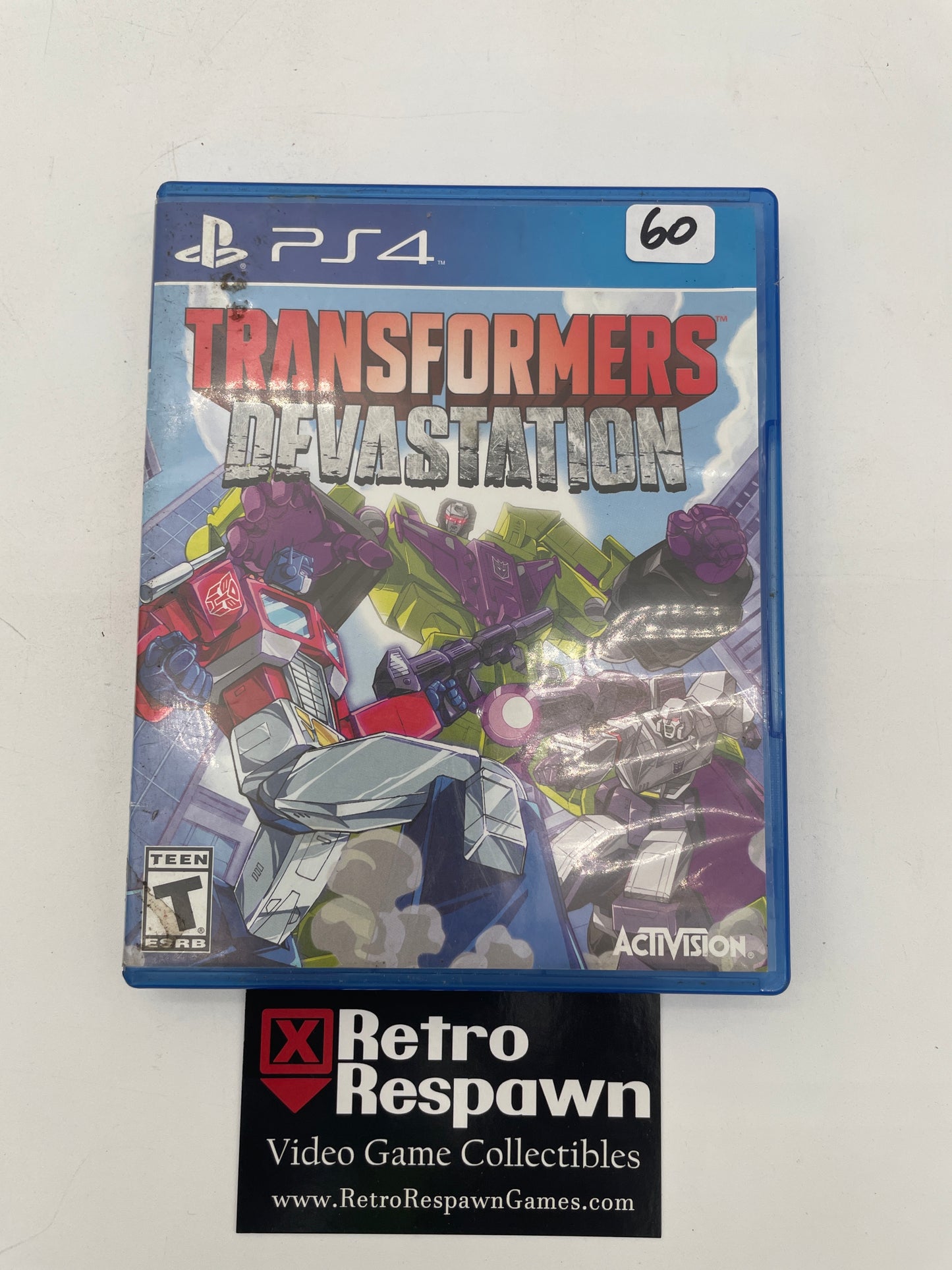 Transformers: Devastation - Playstation 4 (Missing Manual)