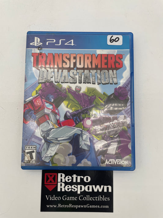 Transformers: Devastation - Playstation 4 (Missing Manual)