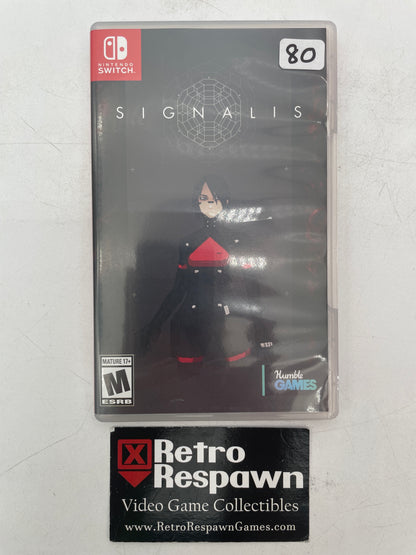 Signalis - Nintendo Switch (Complete)