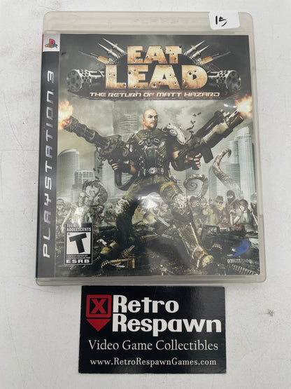 Eat Lead: The Return of Matt Hazard - Playstation 3 (Complete)