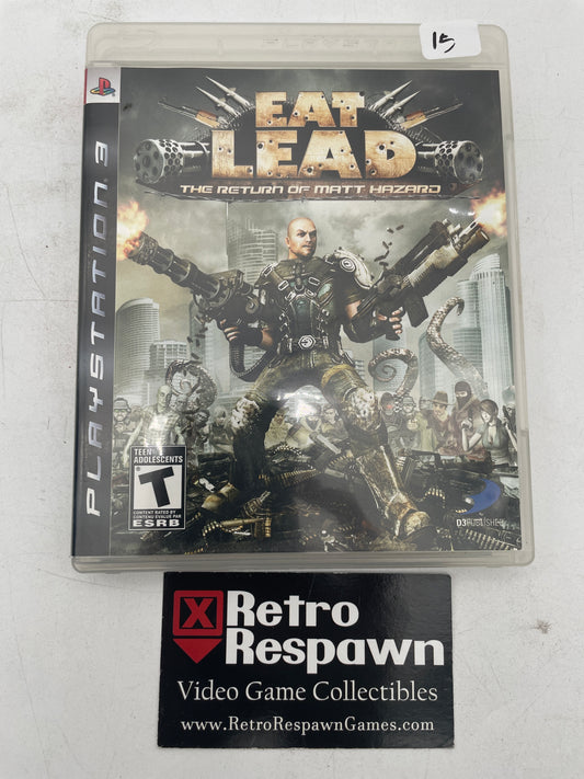 Eat Lead: The Return of Matt Hazard - Playstation 3 (Complete)