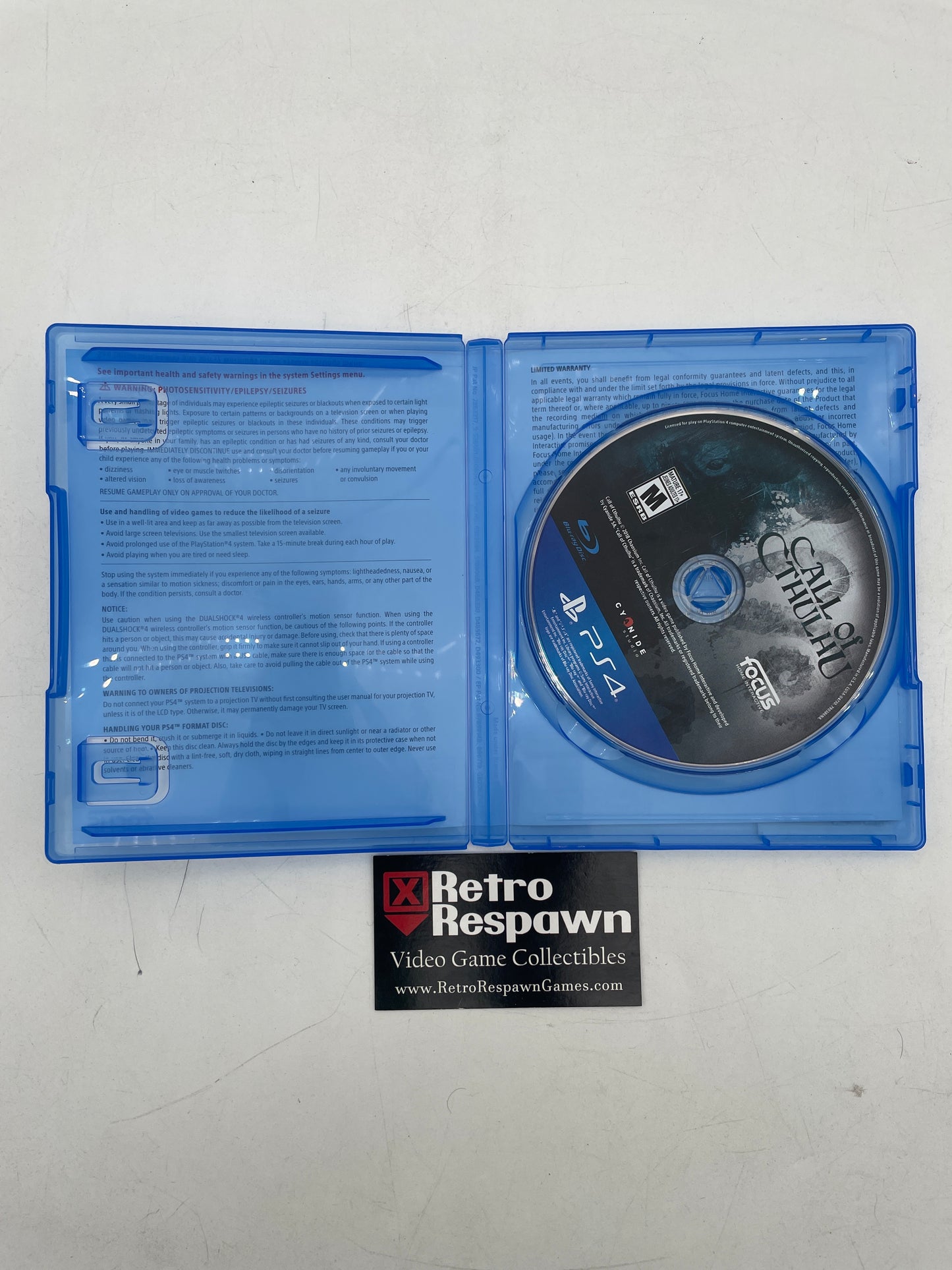 Call of Cthulhu - Playstation 4 (Complete)