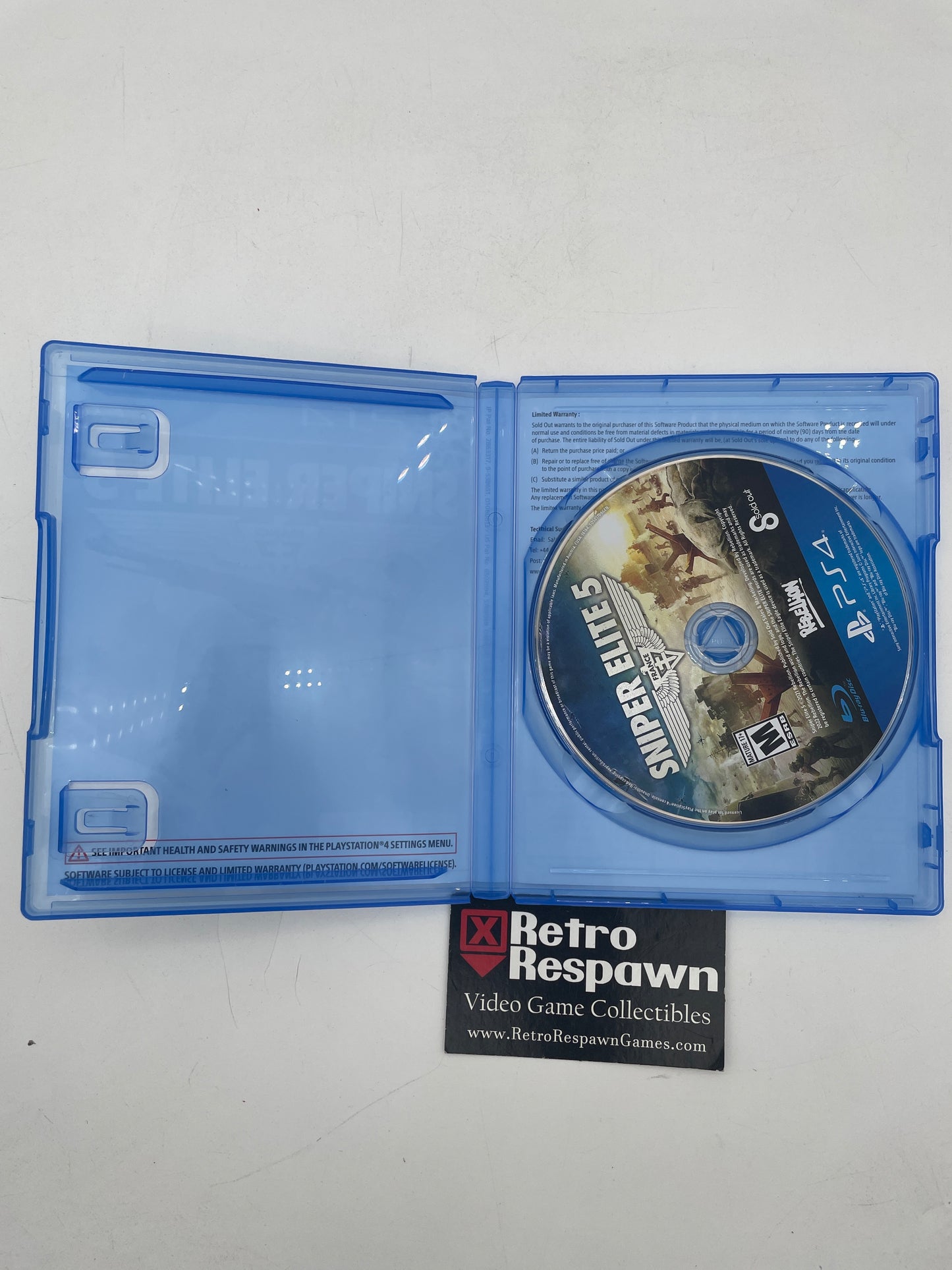 Sniper Elite 5 - Playstation 4 (Complete)