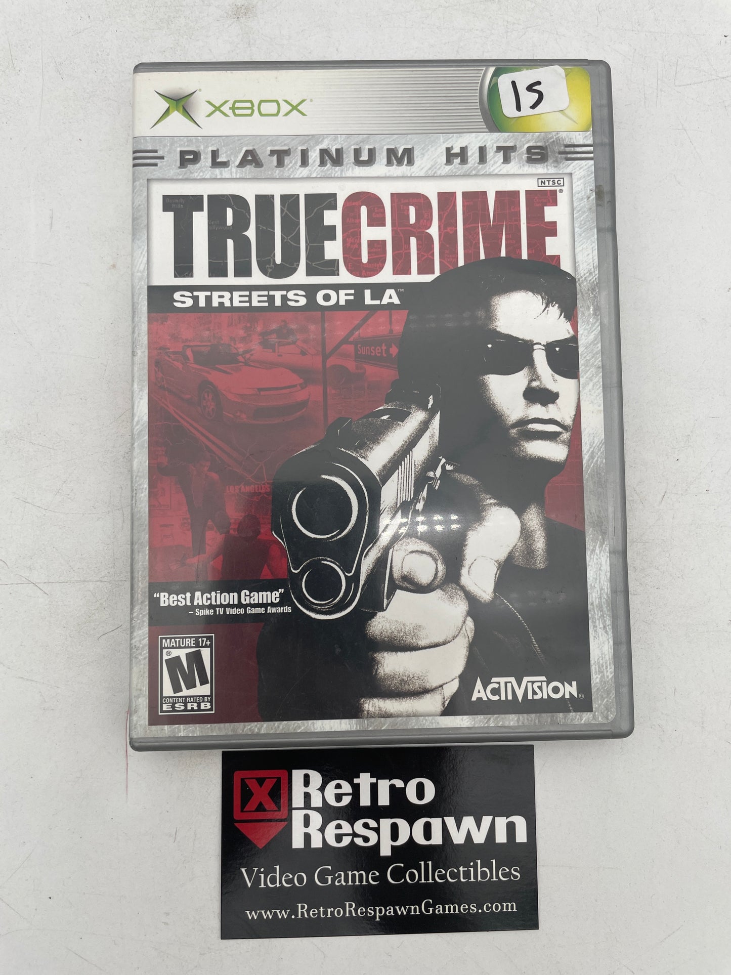 True Crime Streets of LA [Platinum Hits] - Xbox (Complete)