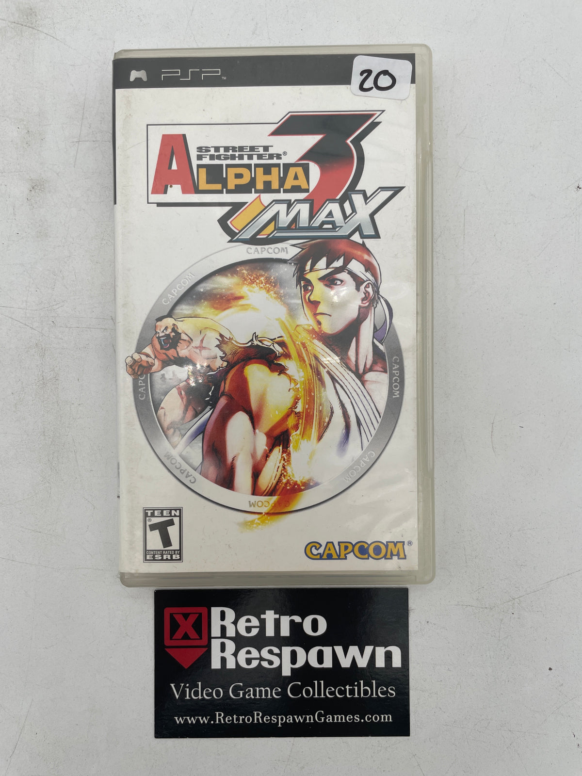 Street Fighter Alpha 3 Max - PSP (Complete)