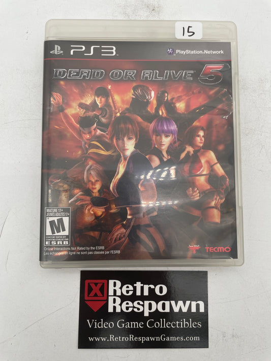 Dead or Alive 5 - Playstation 3 (Complete)