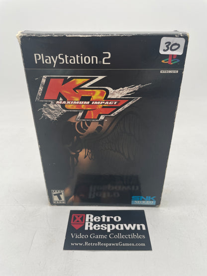 King of Fighters Maximum Impact [Collector's Edition] - Playstation 2 (Complete)