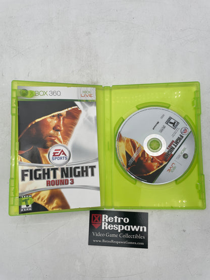 Fight Night Round 3 - Xbox 360 (Complete)