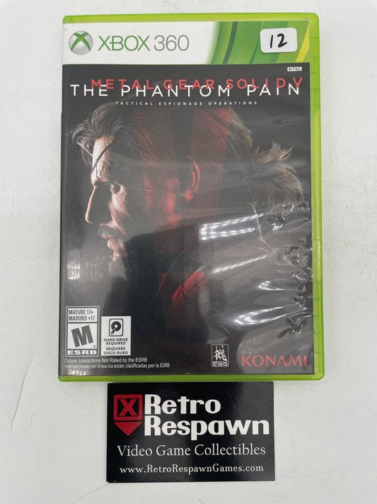 Metal Gear Solid V: The Phantom Pain - Xbox 360 (Complete)