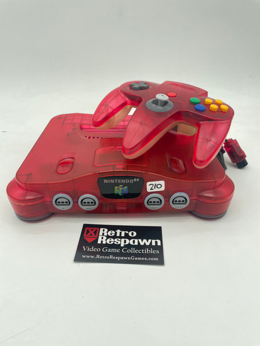 Funtastic Watermelon Red Nintendo 64 System - Nintendo 64 (Console, Controller + Wires)