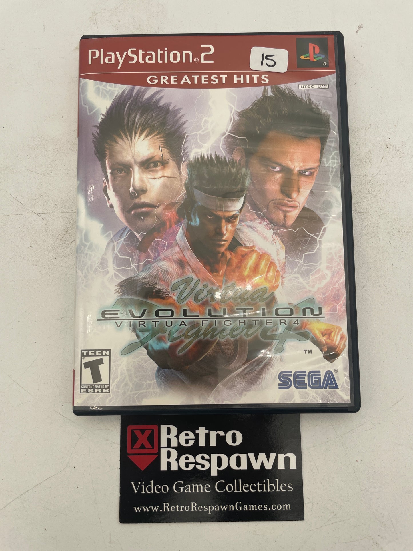 Virtua Fighter 4 Evolution [Greatest Hits] - Playstation 2 (Complete)