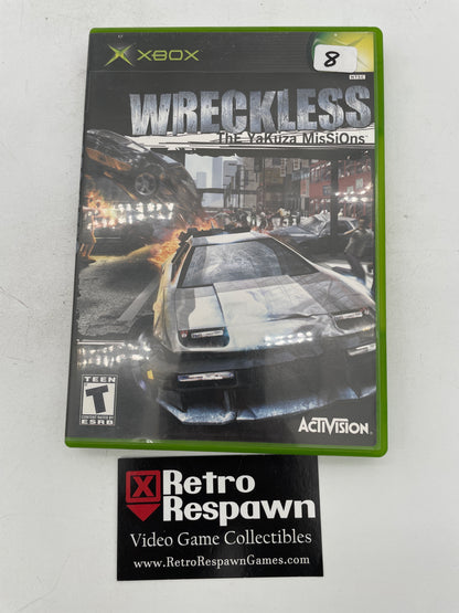 Wreckless Yakuza Missions - Xbox (Complete)