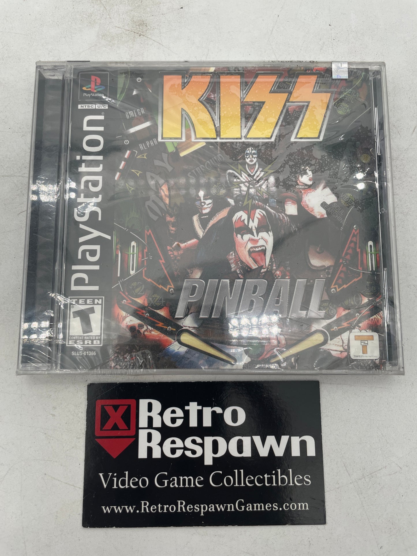 Kiss Pinball - Playstation (Sealed)