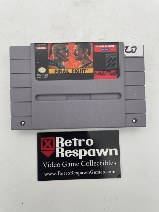 Final Fight - Super Nintendo (Game Only)