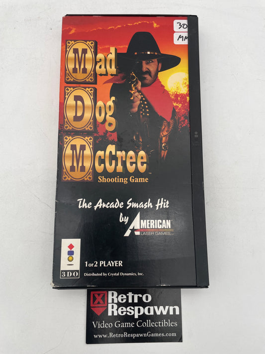 Mad Dog DcCree - 3DO (Missing Manual)