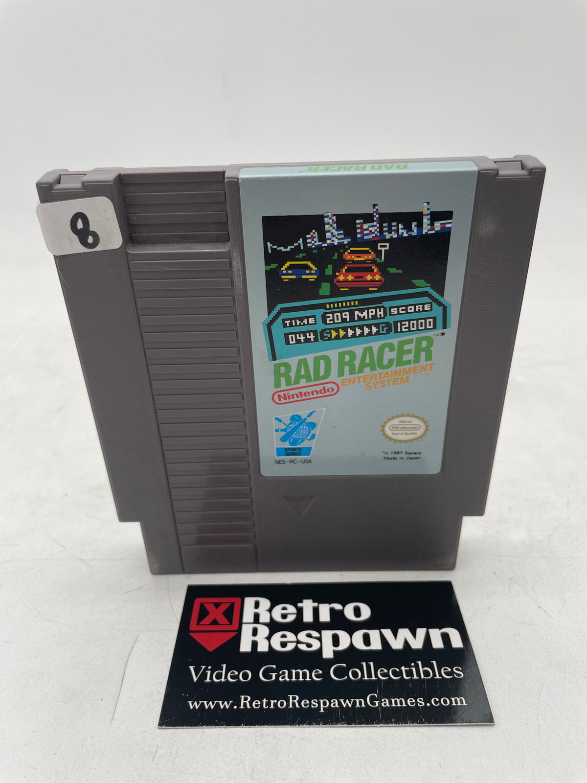 Rad Racer - NES (Game Only)