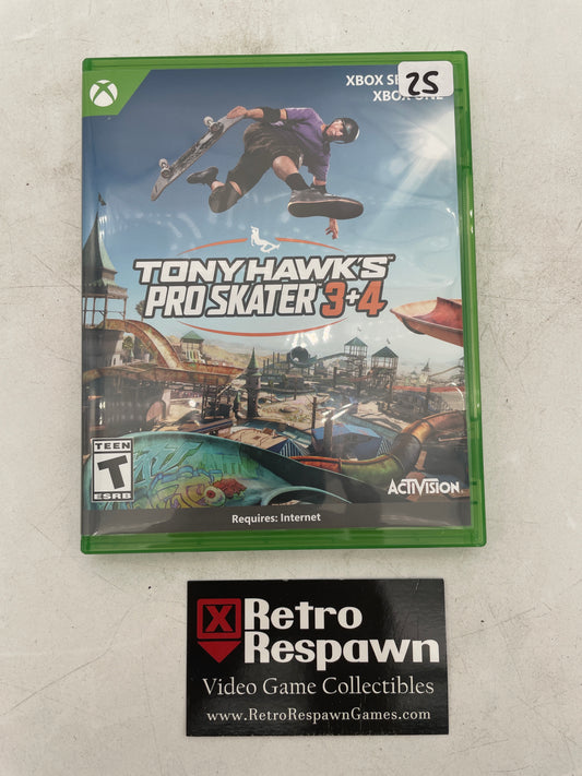 Tony Hawk's Pro Skater 3 + 4 - Xbox SeriesX (Complete)