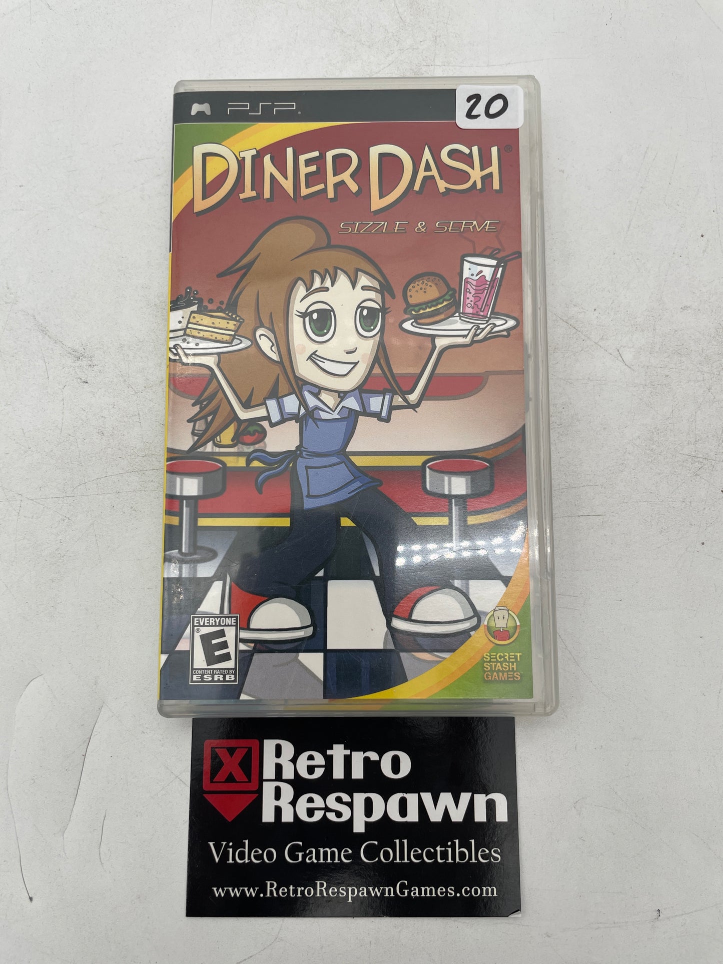 Diner Dash Sizzle and Serve - PSP (Complete)