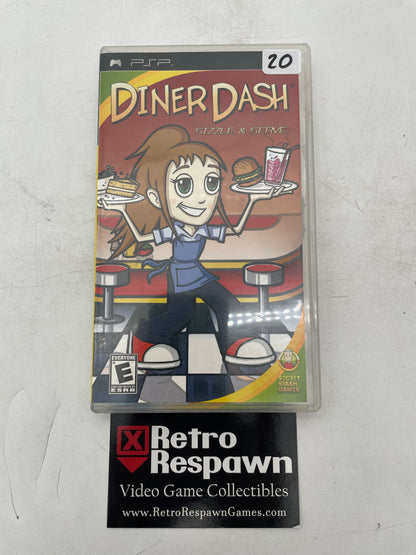 Diner Dash Sizzle and Serve - PSP (Complete)