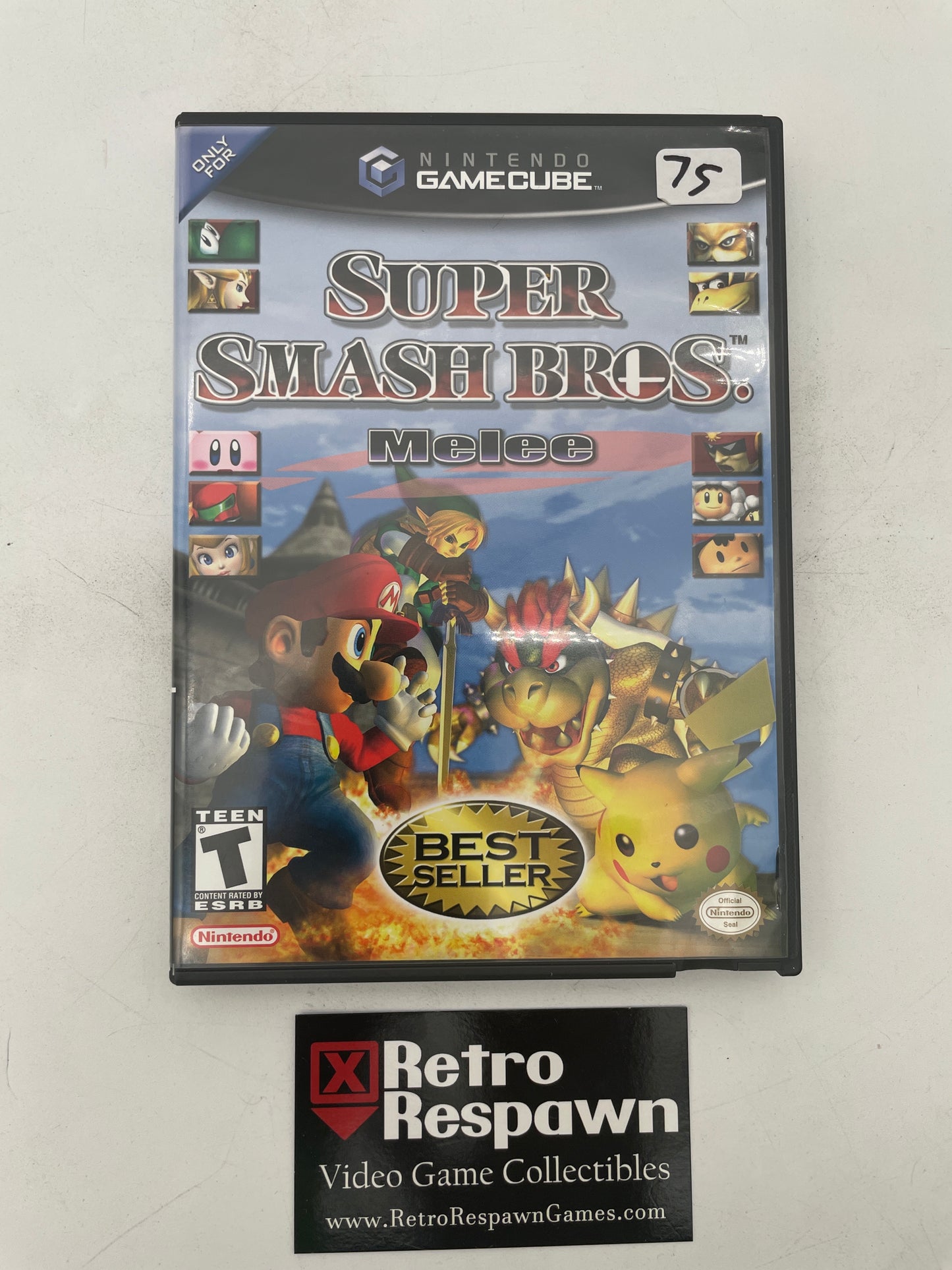 Super Smash Bros. Melee [Best Seller] - Gamecube (Complete)