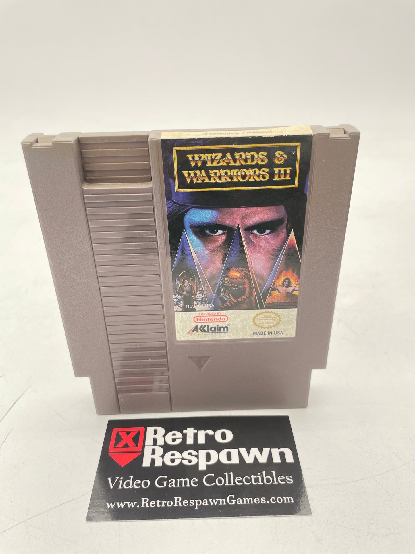Wizards and Warriors III Kuros Visions of Power - NES (Game Only)