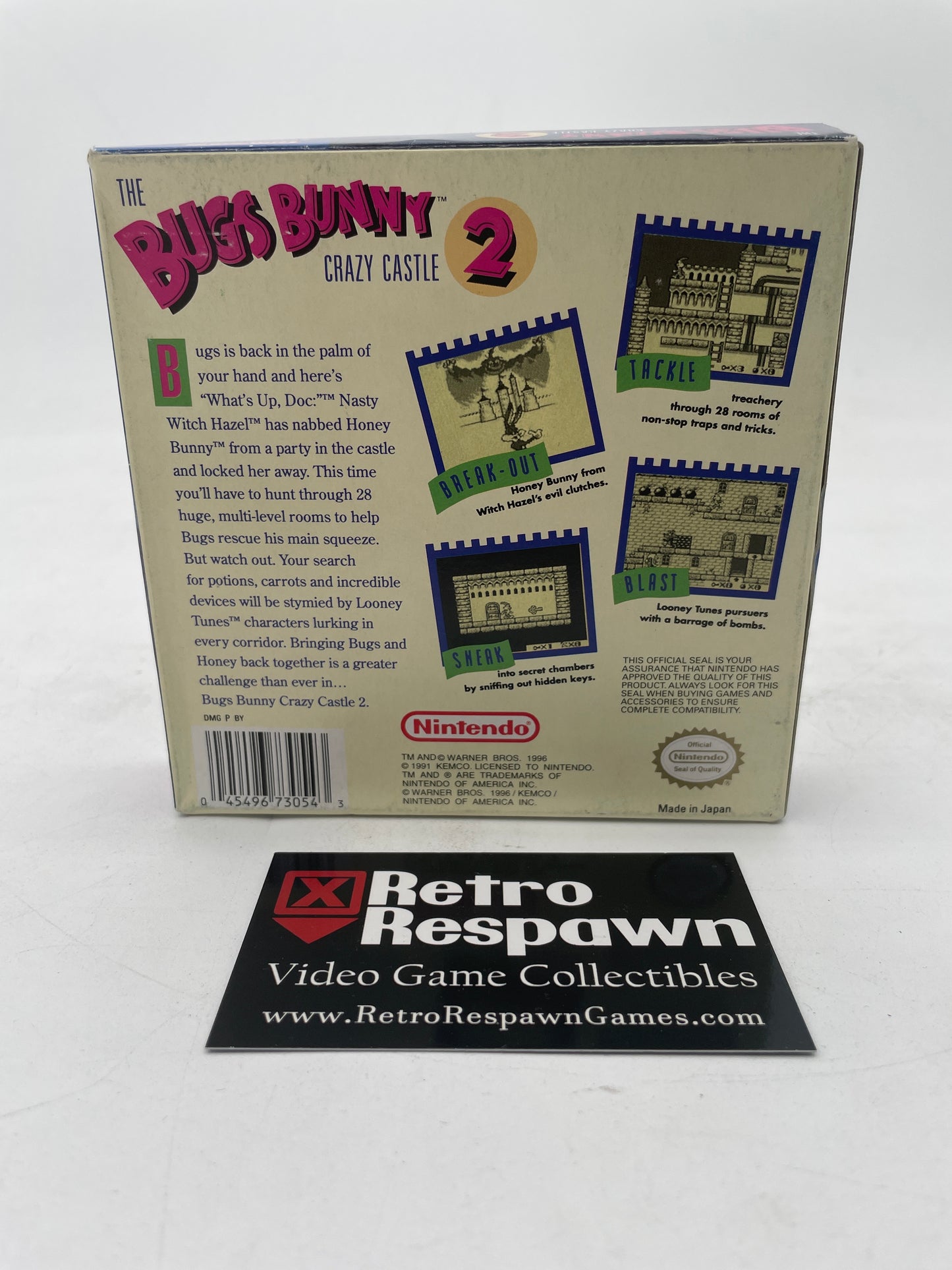 Bugs Bunny Crazy Castle 2 - GameBoy (Complete)