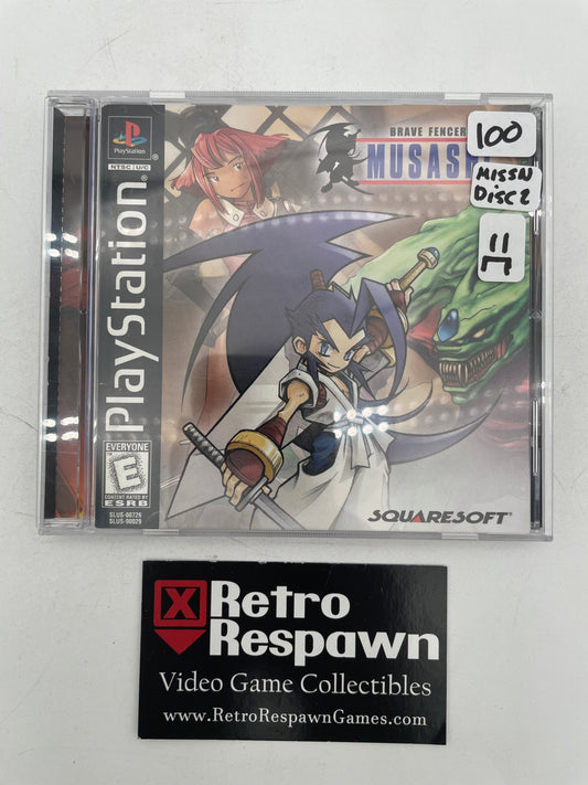Brave Fencer Musashi - Playstation (Missing Disc 2)